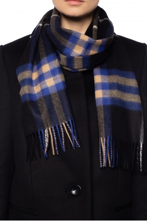 Checked cashmere scarf, zdjęcie 2 Checked cashmere scarf od Burberry